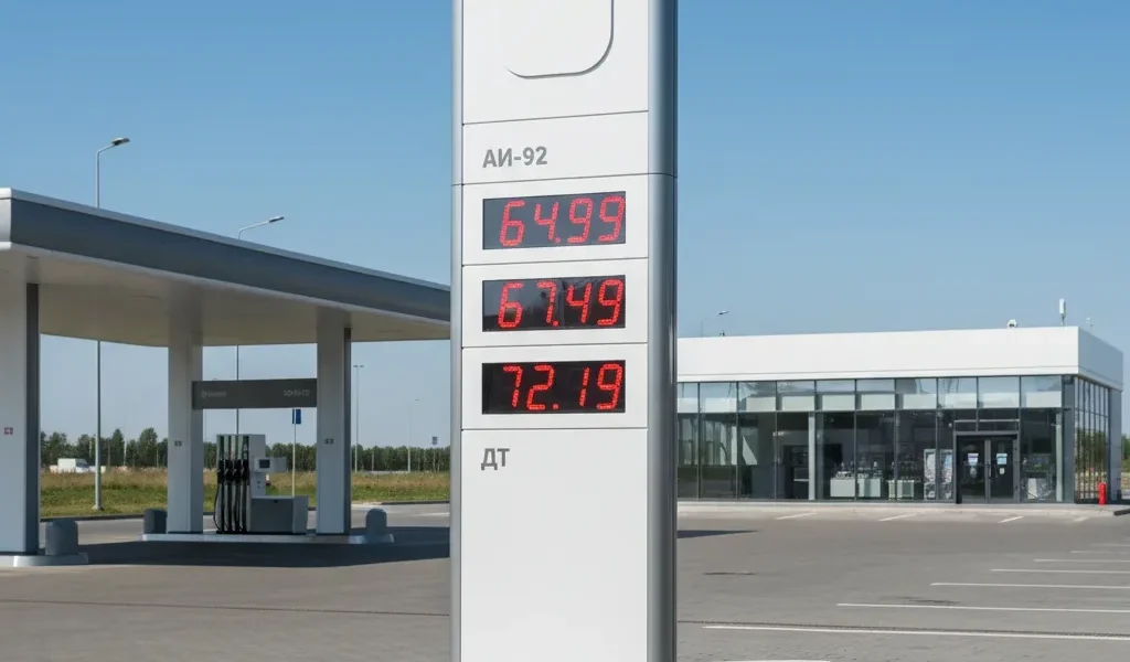 Табло для сетевых АЗС