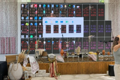 Прокатный LED-экран 6×3 в Тихорецке — экран на площадке